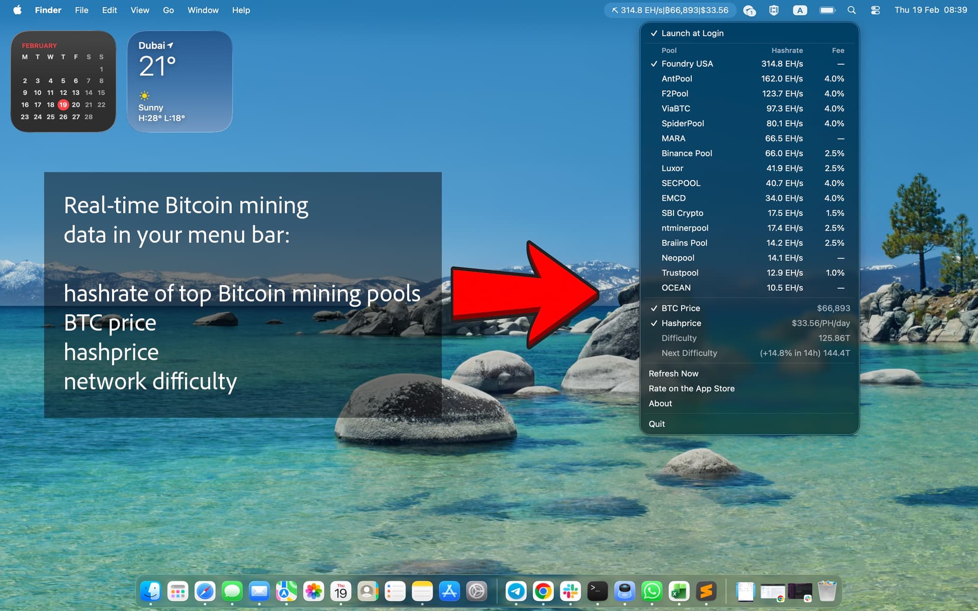 Bitcoin Mining Pool Monitor