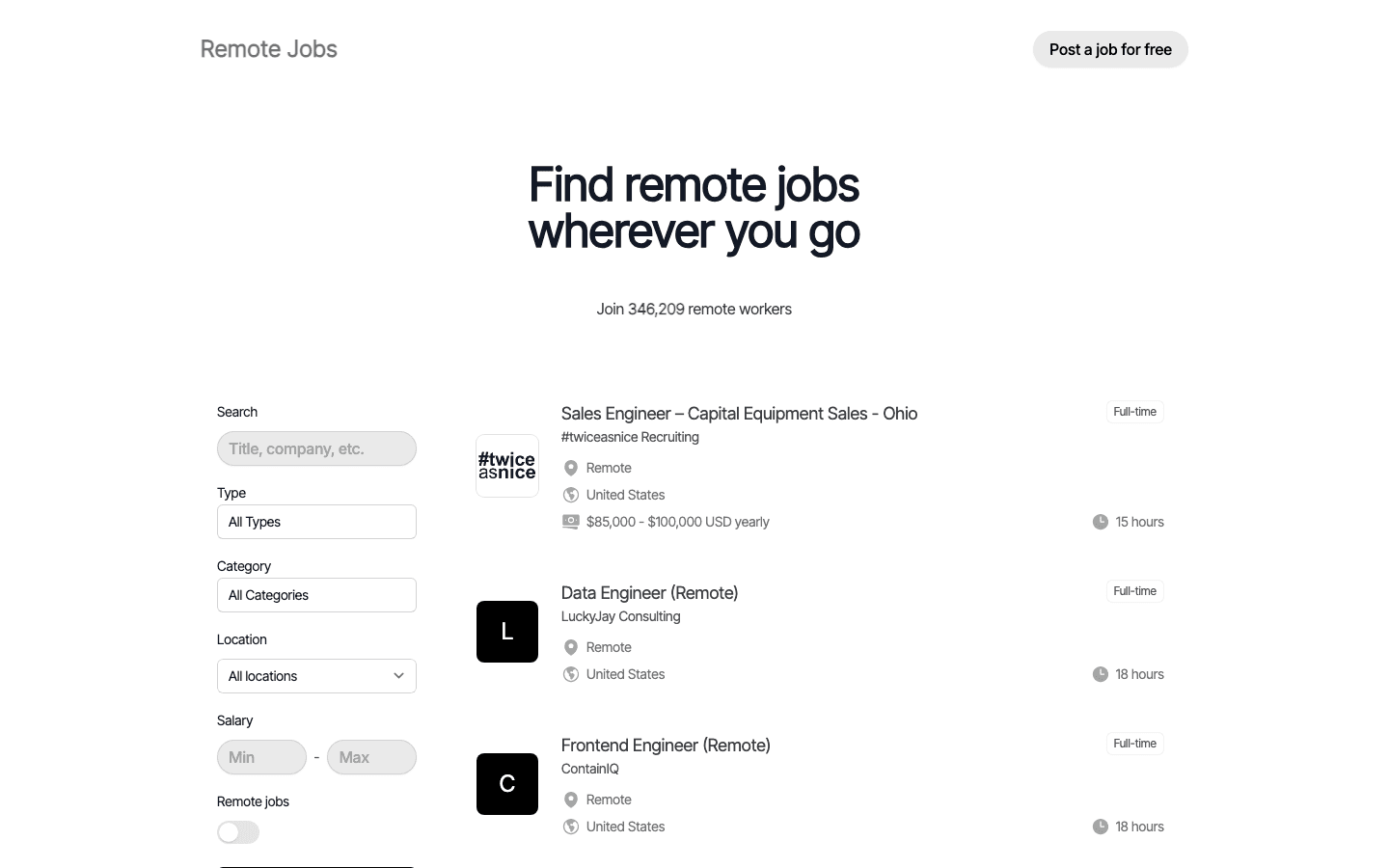 Remote Jobs