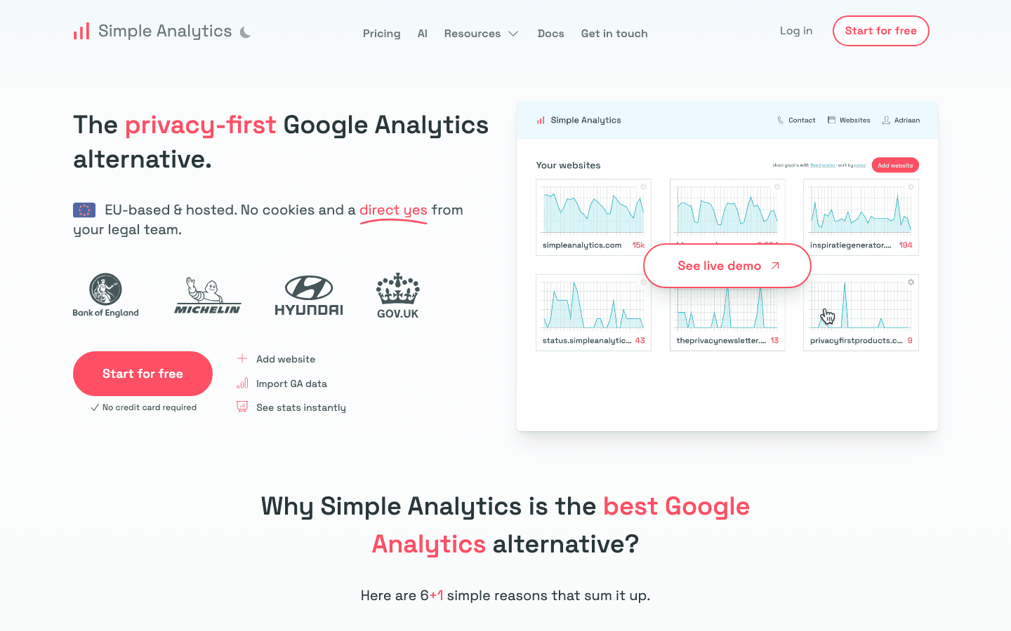 Simple Analytics